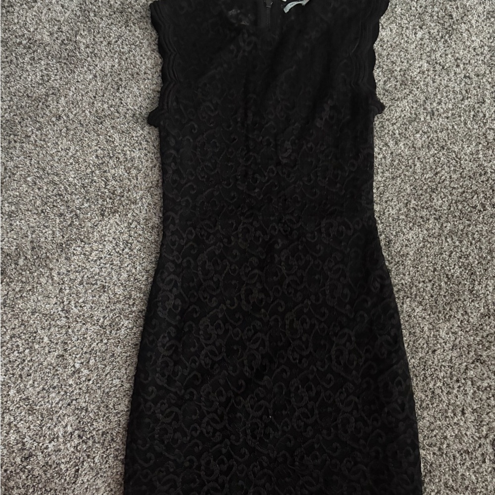 Urban Outfitters Kimchi Blue Black Lace Sleeveless Mini Dress